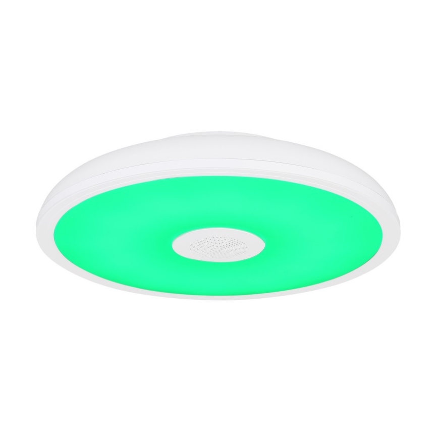 Globo - LED RGBW Dimbare badkamer lamp met een luidspreker LED/18W/230V 3000-6500K IP44 + afstandsbediening