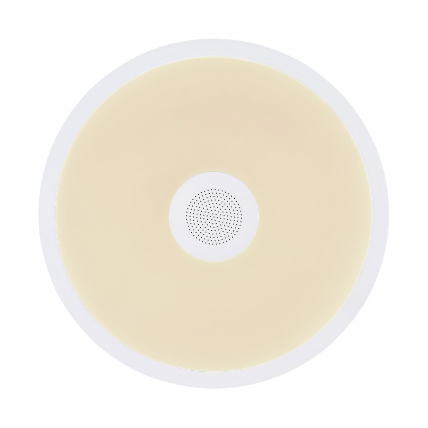Globo - LED RGBW Dimbare badkamer lamp met een luidspreker LED/18W/230V 3000-6500K IP44 + afstandsbediening