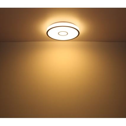 Globo - LED RGB Dimbare Badkamerlamp LED/30W/230V IP44 Wi-Fi Tuya + afstandsbediening