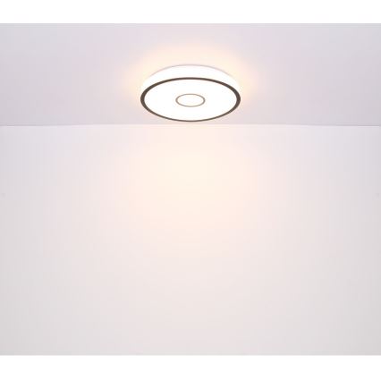 Globo - LED RGB Dimbare Badkamerlamp LED/30W/230V IP44 Wi-Fi Tuya + afstandsbediening
