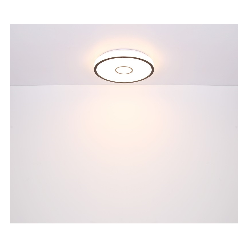 Globo - LED RGB Dimbare Badkamerlamp LED/30W/230V IP44 Wi-Fi Tuya + afstandsbediening