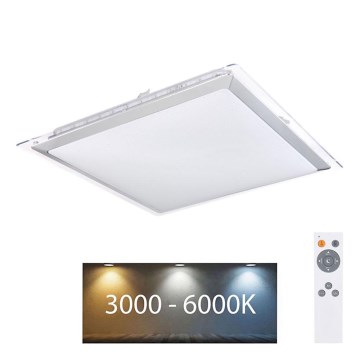 Globo - LED RGB Dimbare lamp LED/48W/230V+LED/4,5W/230V 3000-6000K + afstandsbediening