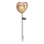 Globo - LED-solarlamp LED/3V IP44 300 mAh roestkleurig hart