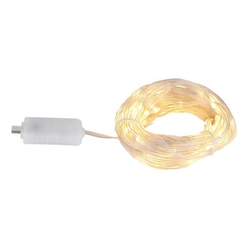 Globo - LED Strip 50xLED/0,06W/5V 5 m 8 functies