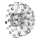 Globo - LED wand verlichting 6xG9/3,5W/230V glanzend chroom