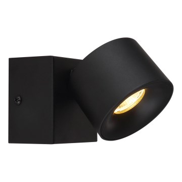 Globo - LED Wandspot LED/6W/230V zwart