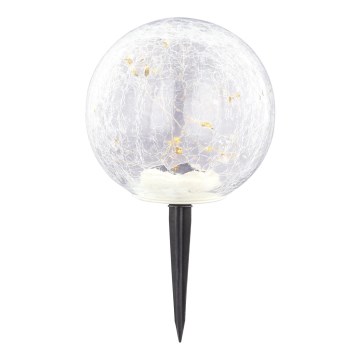 Globo - LED Zonne-energie lamp 15xLED/0,06W/3,2V Ø 15 cm IP44 300 mAh