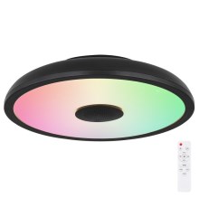 Globo - Luminaire salle de bain avec enceinte RGB LED/18W/230V IP44 + Télécommande