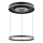 Globo - Lustre LED dimmable sur câble LED/54W/230V 2700-6500K Ø 60 cm noir + télécommande