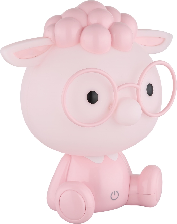 Globo - Petite veilleuse à intensité variable rechargeable pour enfants LED/1W/5V 500 mAh rose