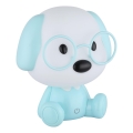Globo - Petite veilleuse rechargeable à intensité variable pour enfants LED/1W/5V 500 mAh bleu