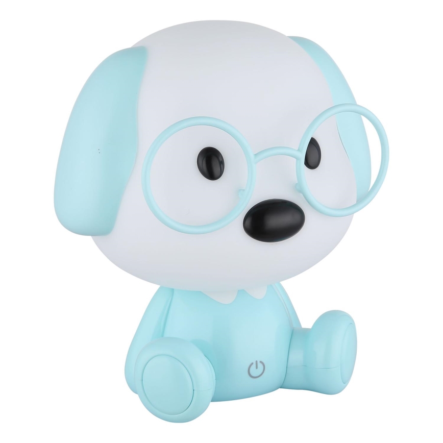 Globo - Petite veilleuse rechargeable à intensité variable pour enfants LED/1W/5V 500 mAh bleu