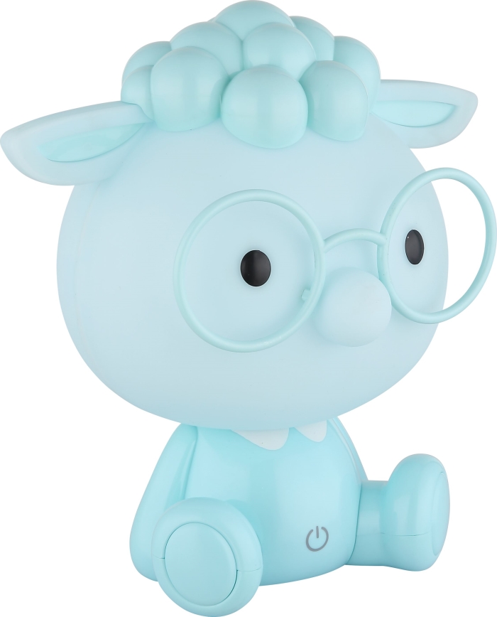 Globo - Petite veilleuse rechargeable à intensité variable pour enfants LED/1W/5V 500 mAh bleu