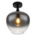 Globo - Plafondlamp 1xE27/40W/230V gerookt