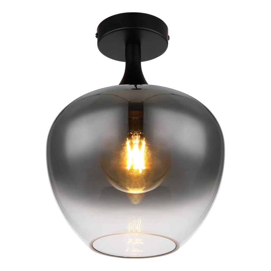 Globo - Plafondlamp 1xE27/40W/230V gerookt