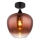 Globo - Plafondlamp 1xE27/40W/230V koper