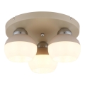 Globo - Plafondlamp 3x E27 (max. 60 W), 230 V, Ø 31,5 cm