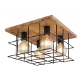 Globo - Plafondlamp 4xE27/60W/230V
