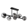Globo - Plafondlamp 6xG9/5W/230V 27x67 cm
