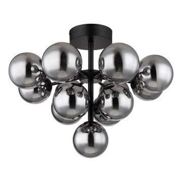 Globo - Plafonnier 13xG9/5W/230V d. 56 cm noir