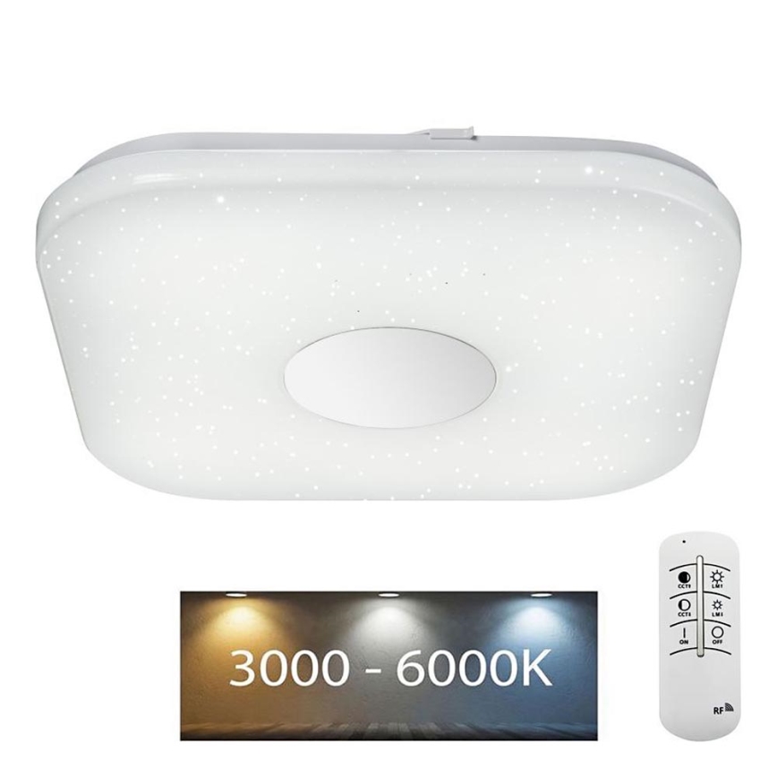 Globo - Plafonnier à intensité variable LED/24W/230V 3000-6000K + télécommande