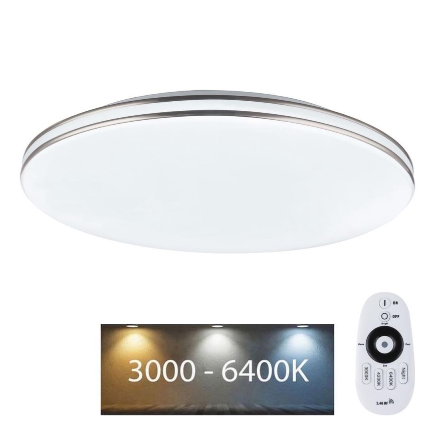 Globo - Plafonnier à intensité variable LED/48W/230V 3000-6400K + télécommande