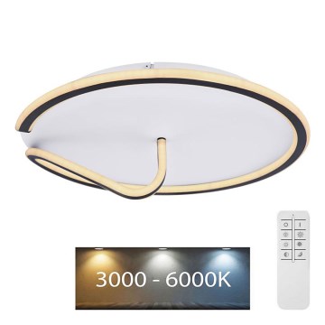 Globo - Plafonnier à intensité variable RODAN LED/50W/230V 3000-6000K + télécommande