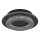 Globo - Plafonnier LED/12W/230V 3000/4000/6500K Ø 20 cm anthracite