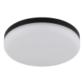 Globo - Plafonnier LED/12W/230V 4000K d. 22 cm noir