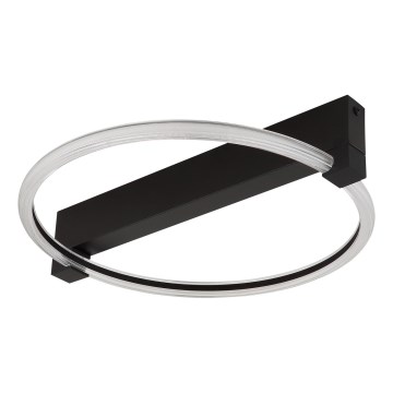 Globo - Plafonnier LED 15W/230V 3000K 41,4x38 cm noir