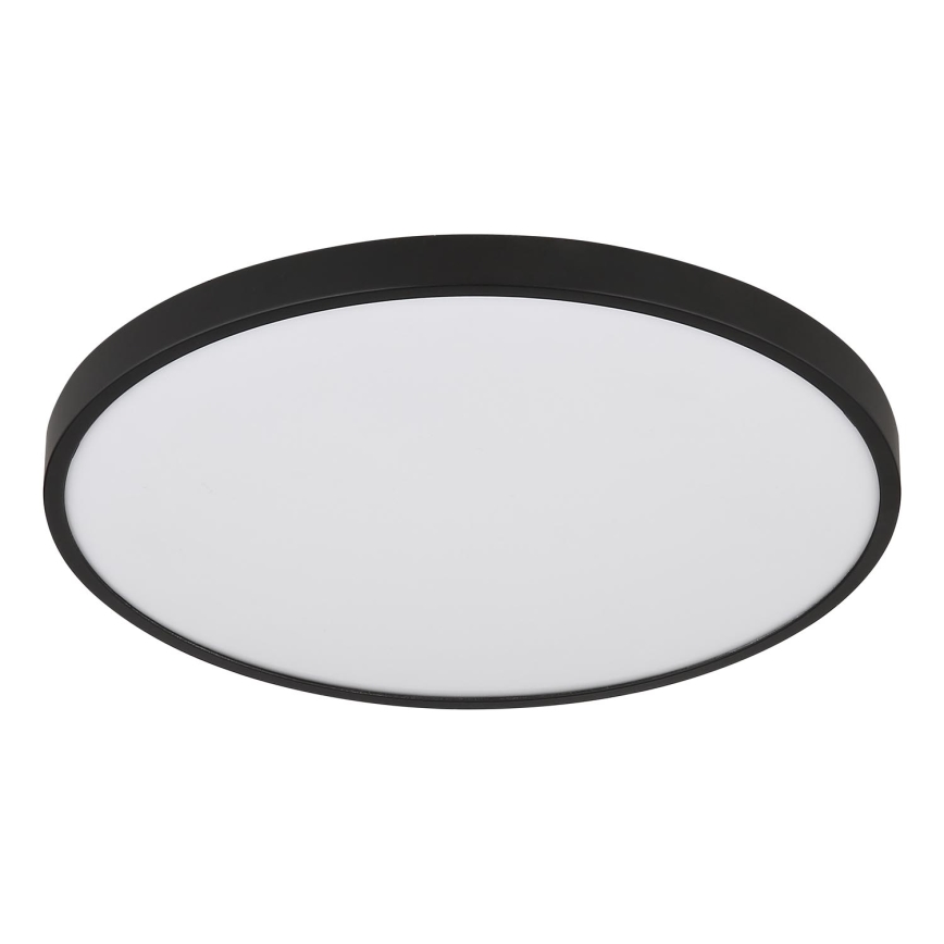 Globo - Plafonnier LED/15W/230V 4000K d. 23 cm noir