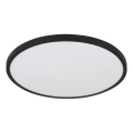 Globo - Plafonnier LED 20 W/230 V 4000 K Ø 30 cm noir