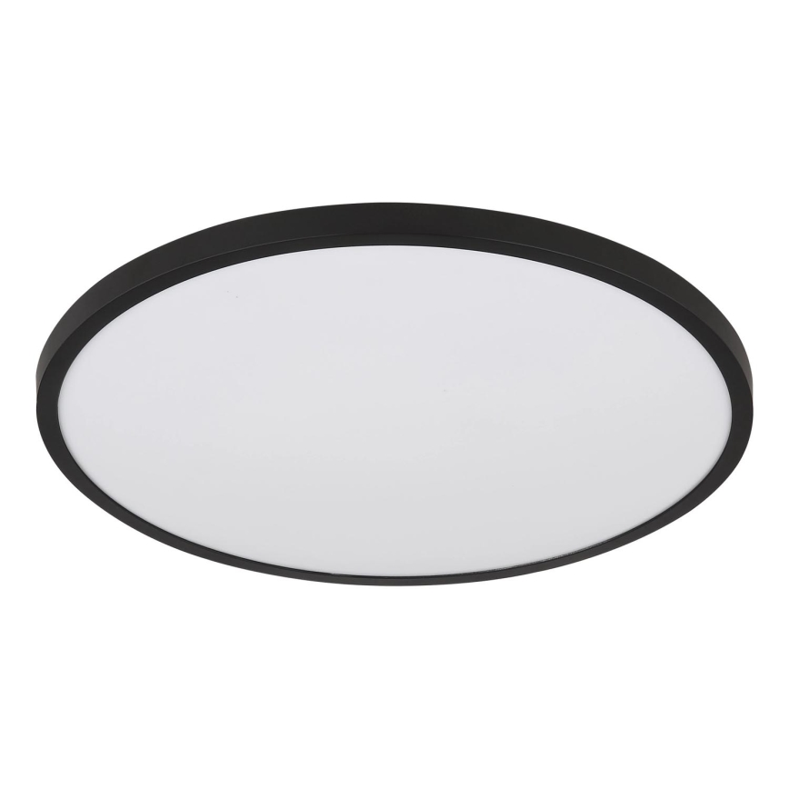 Globo - Plafonnier LED 20 W/230 V 4000 K Ø 30 cm noir