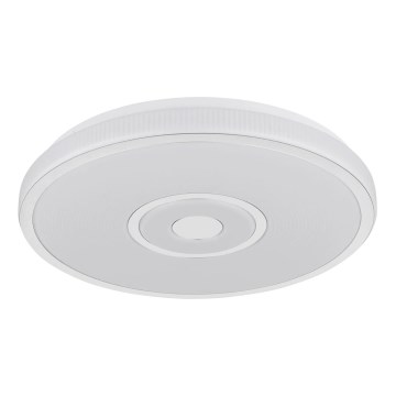 Globo - Plafonnier LED/24W/230V 3000/4000/6000K Ø 38 cm blanc/chrome mat