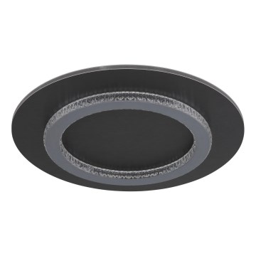 Globo - Plafonnier LED 24W/230V 3000/4000/6500K Ø 35 cm anthracite