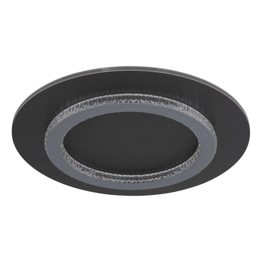 Globo - Plafonnier LED 24W/230V 3000/4000/6500K Ø 35 cm anthracite