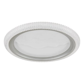 Globo - Plafonnier LED/28W/230V 3000/4000/6500K Ø 39,5 cm argenté