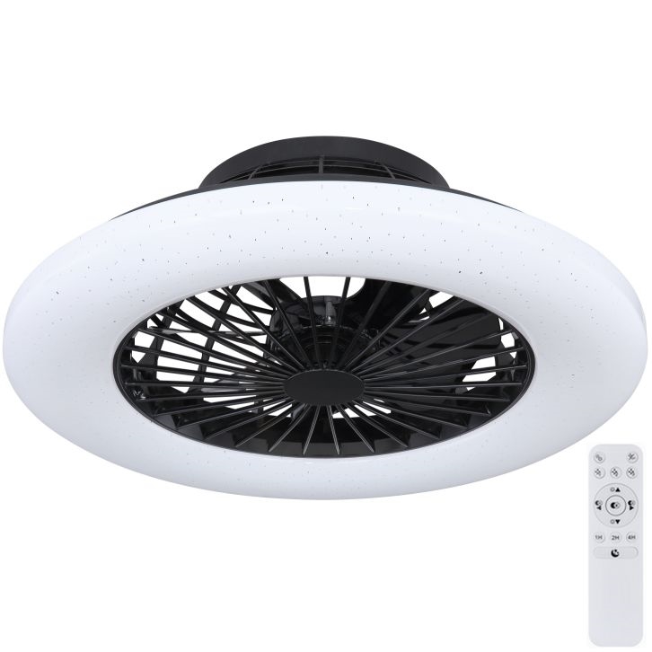 Globo - Plafonnier LED à intensité variable avec ventilateur LED/30W/230V 3000-6500K + Télécommande