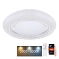 Globo - Plafonnier LED dimmable LED/28W/230V 3000-6000K Tuya Wi-Fi + télécommande