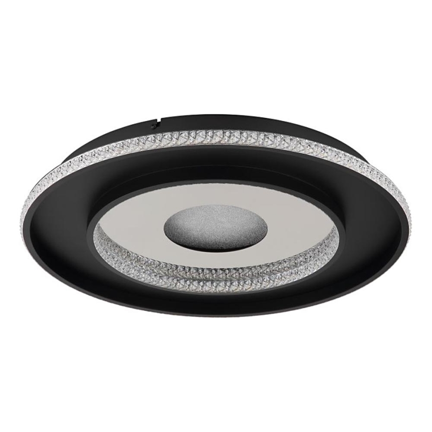 Globo - Plafonnier LED dimmable LED/30W/230V 2700-6500K Ø 52,5 cm noir + télécommande