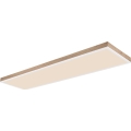 Globo - Plafonnier LED dimmable LED/36W/230V 2700-6500K marron/blanc + télécommande