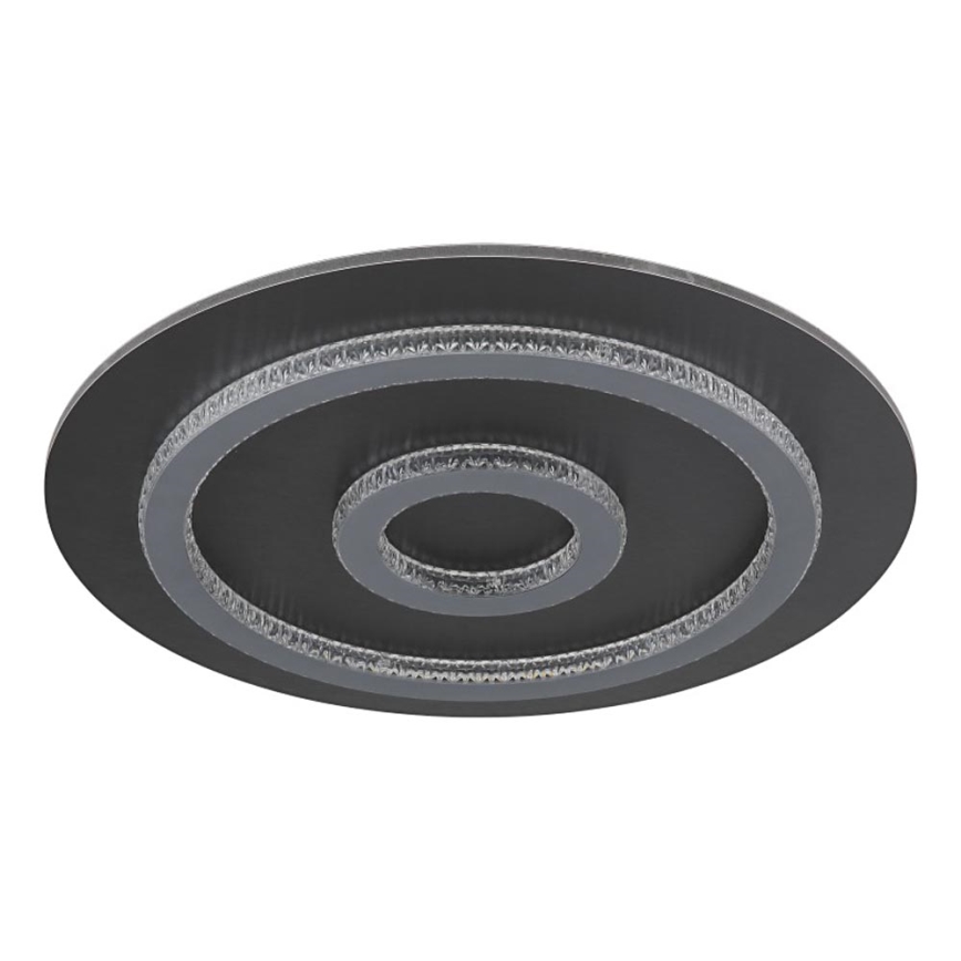 Globo - Plafonnier LED dimmable LED/40W/230V 3000-6500K diam. 45 cm anthracite + télécommande