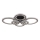 Globo - Plafonnier LED dimmable LED/60W/230V 2700-6000K 56x78 cm anthracite + télécommande