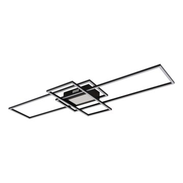 Globo - Plafonnier LED dimmable LED/60W/230V 2700-6500K 42x110,8 cm noir + télécommande