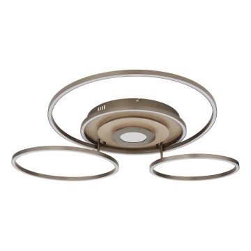 Globo - Plafonnier LED dimmable LED/60W/230V 2700-6500K 80,8x99,2 cm laiton + télécommande