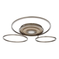 Globo - Plafonnier LED dimmable LED/60W/230V 2700-6500K 80,8x99,2 cm marron + télécommande