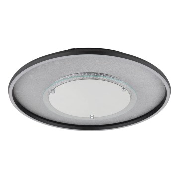 Globo - Plafonnier LED LED/40W/230V 3000/4000/6000K Ø 51,5 cm noir