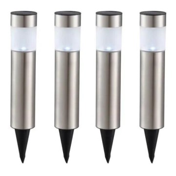 Globo - SET 4x LED Solar lamp LED/0,07W/3V IP44 600 mAh