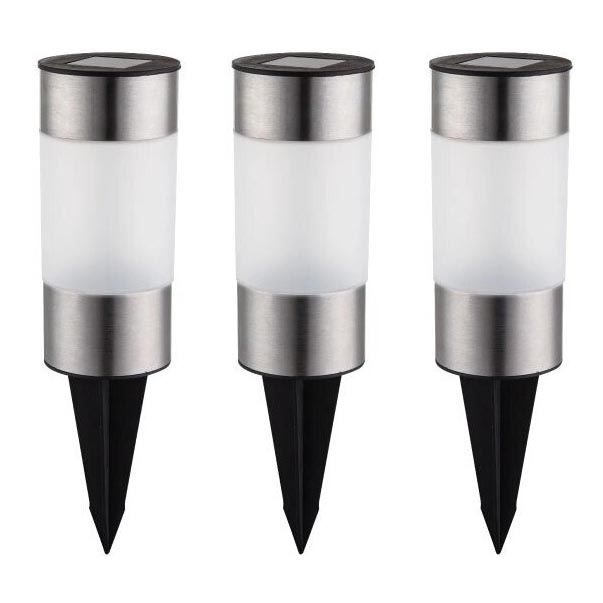 Globo - SET van 3x LED Zonne-energie lamp LED/0,06W/3,2V IP44 200 mAh