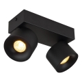 Globo - Spot 2xLED/6W/230V noir